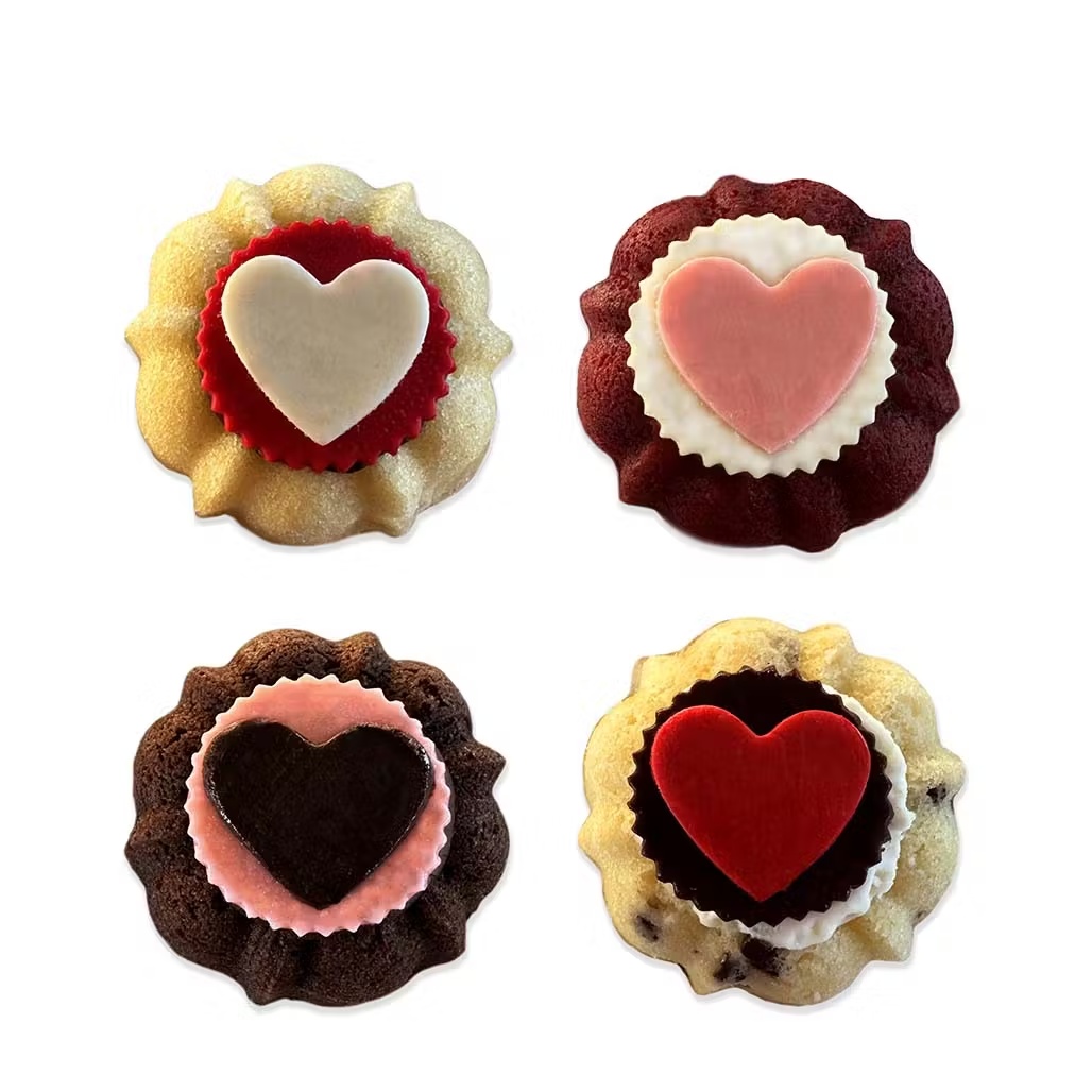 Valentine Petite Jane Pound Cake - 4 Pack