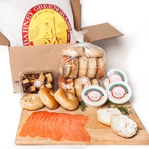 "Uncle Milty" Smoked Fish + Bagels for 10-12