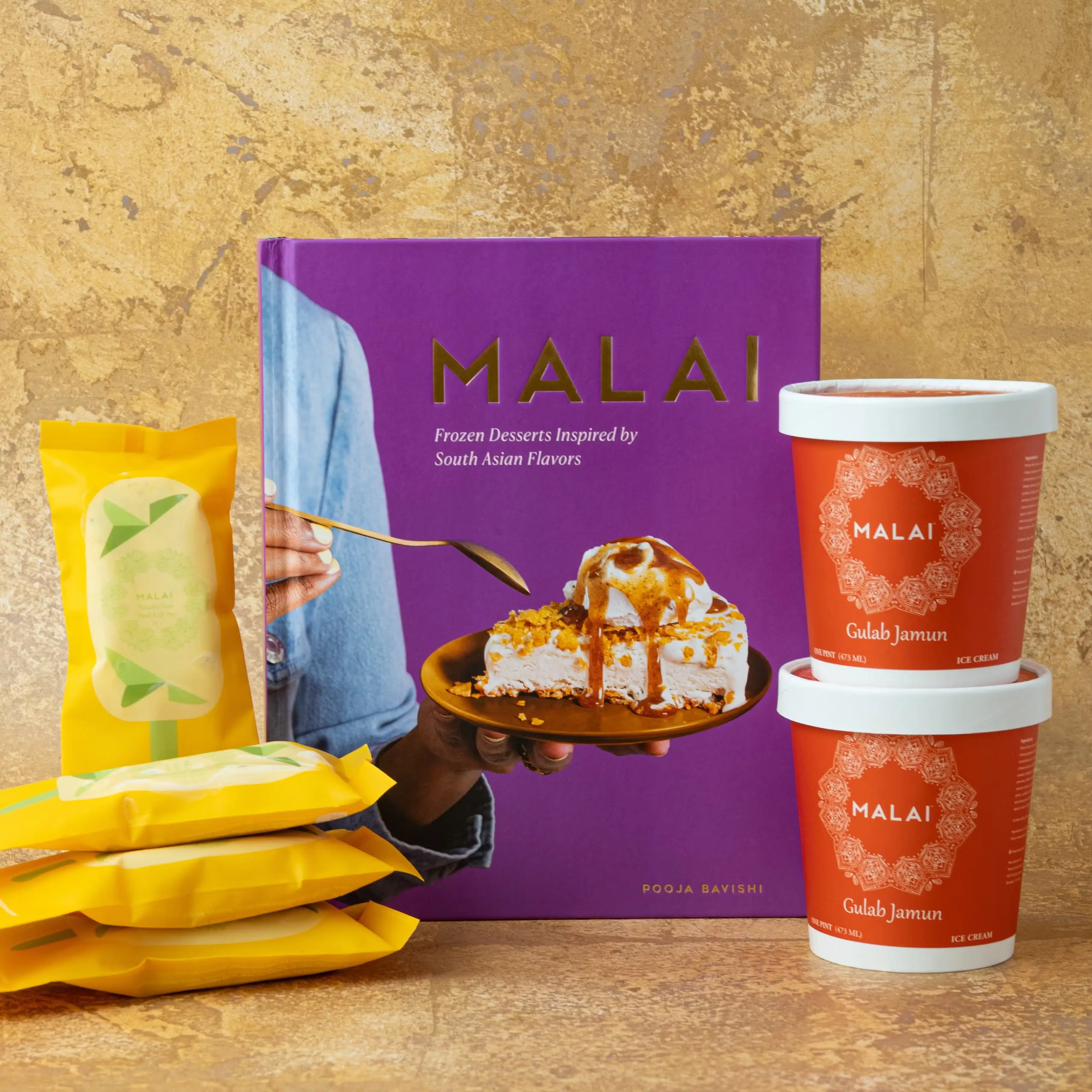 Malai Cookbook + Ice Cream Combo