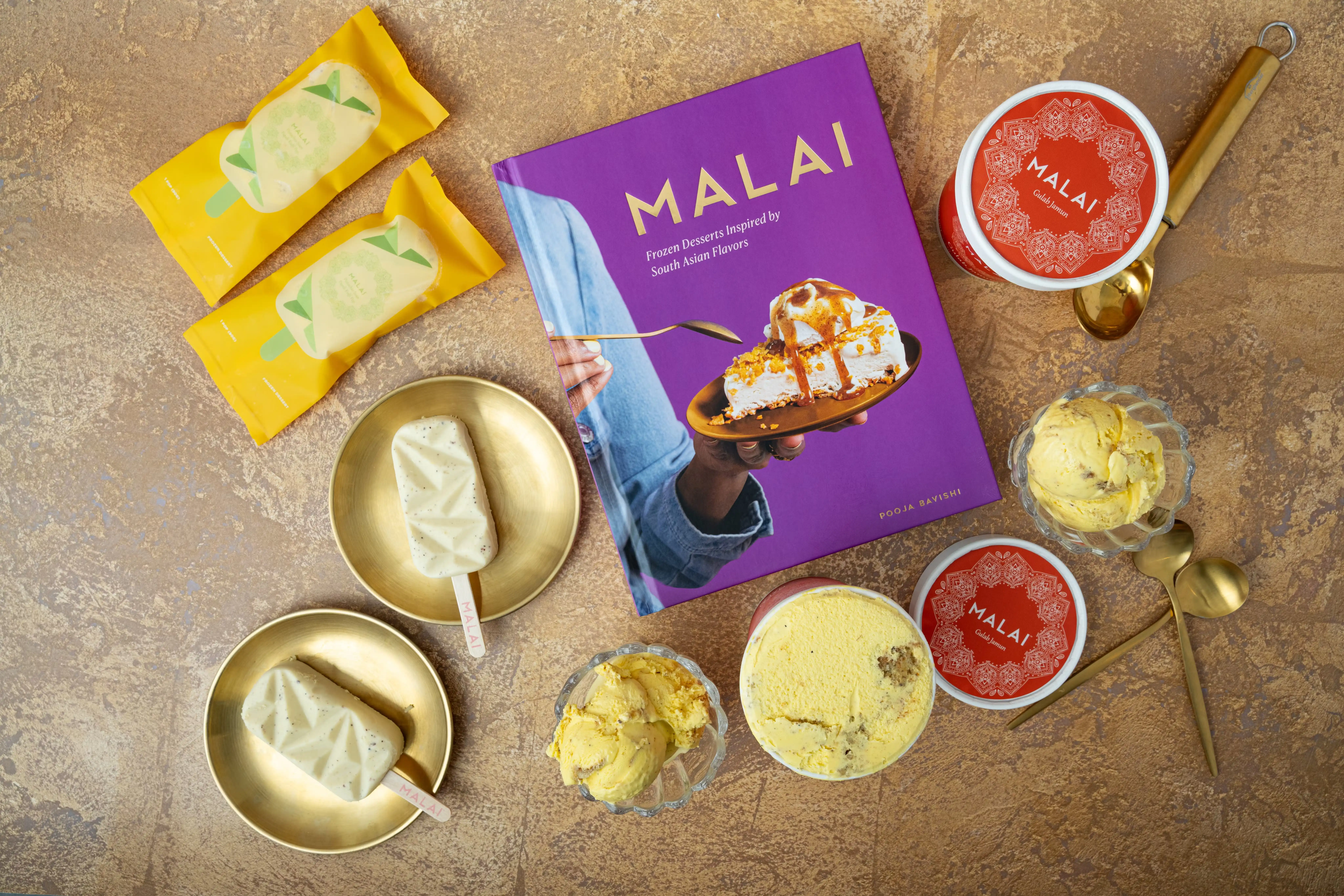 Malai Cookbook + Ice Cream Combo