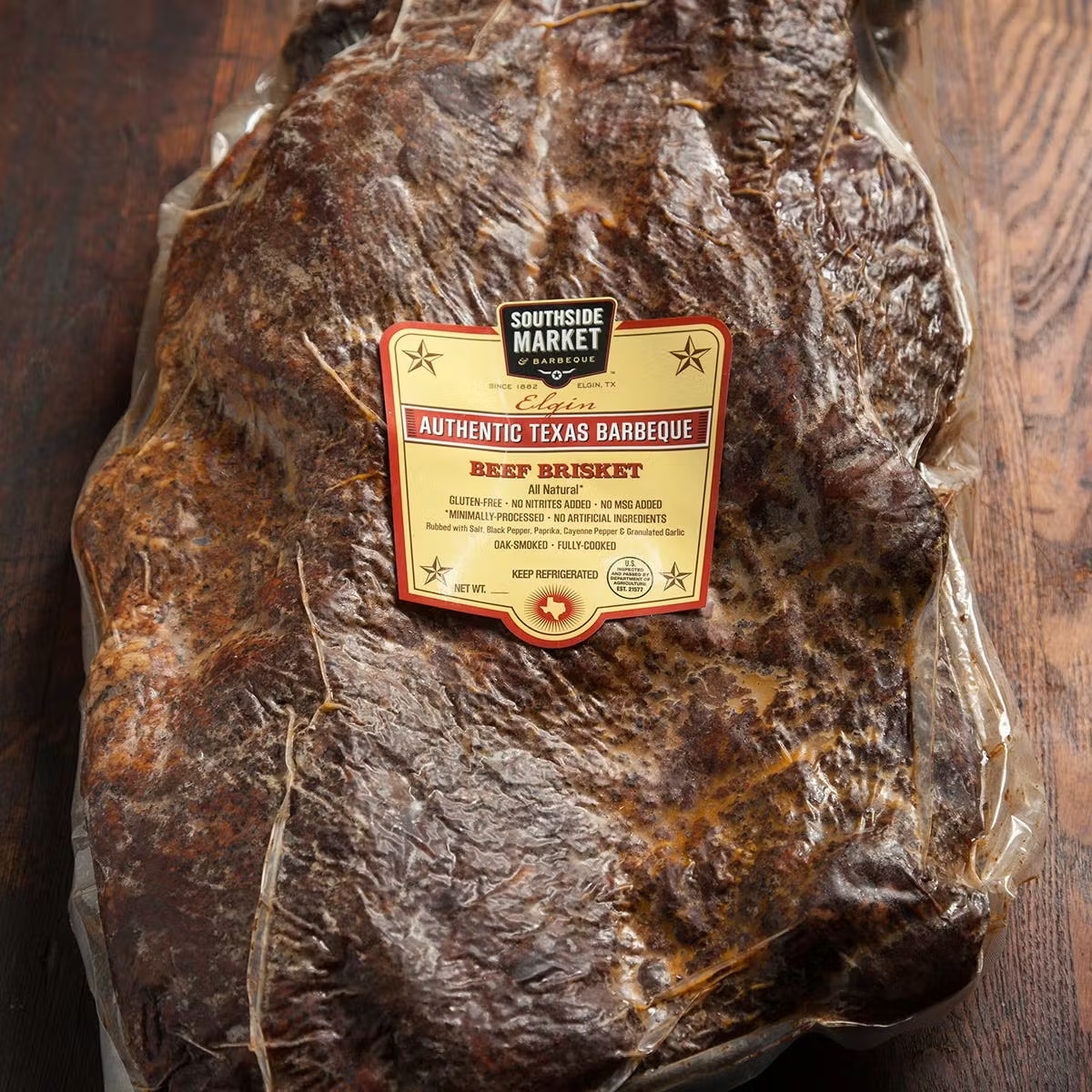 Post Oak Smoked Whole Brisket