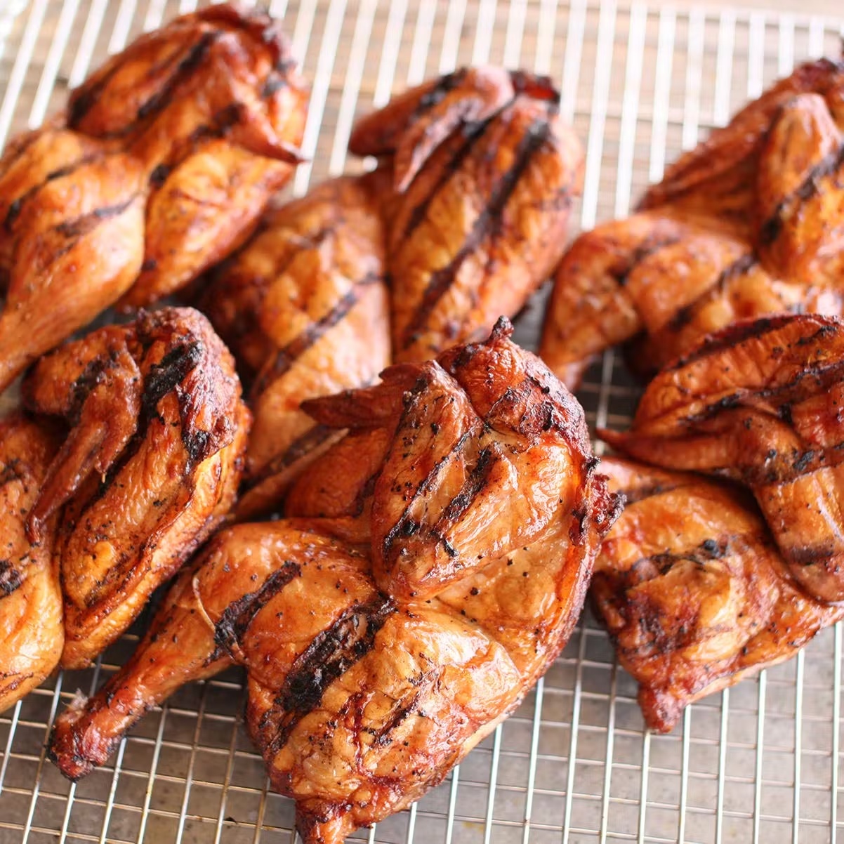 Smoked Chicken Halves