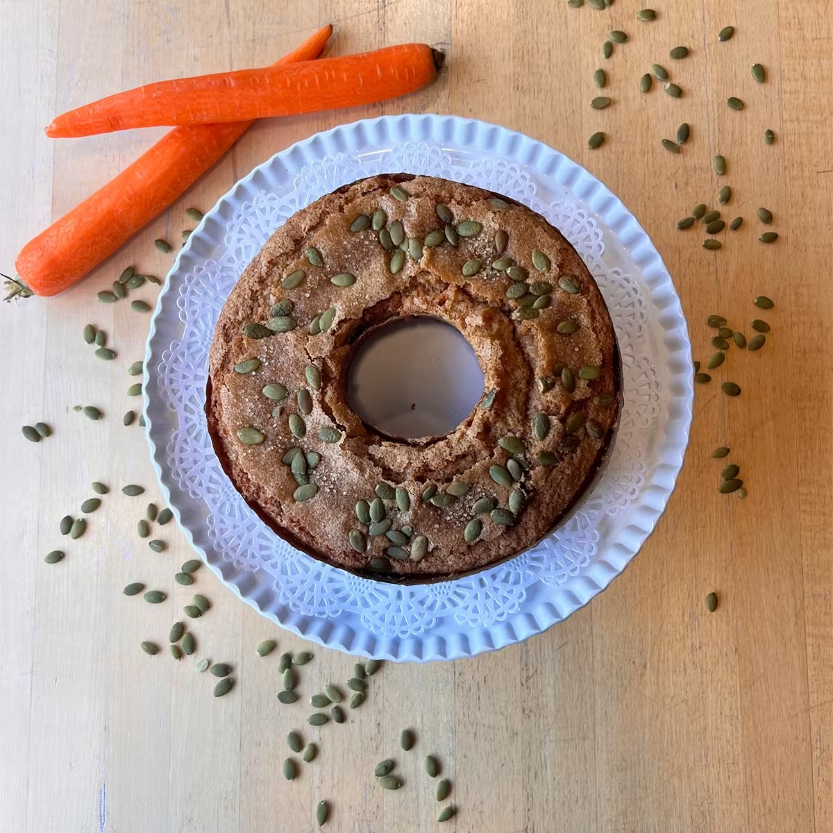 Rum Raisin Carrot Bundt Bread
