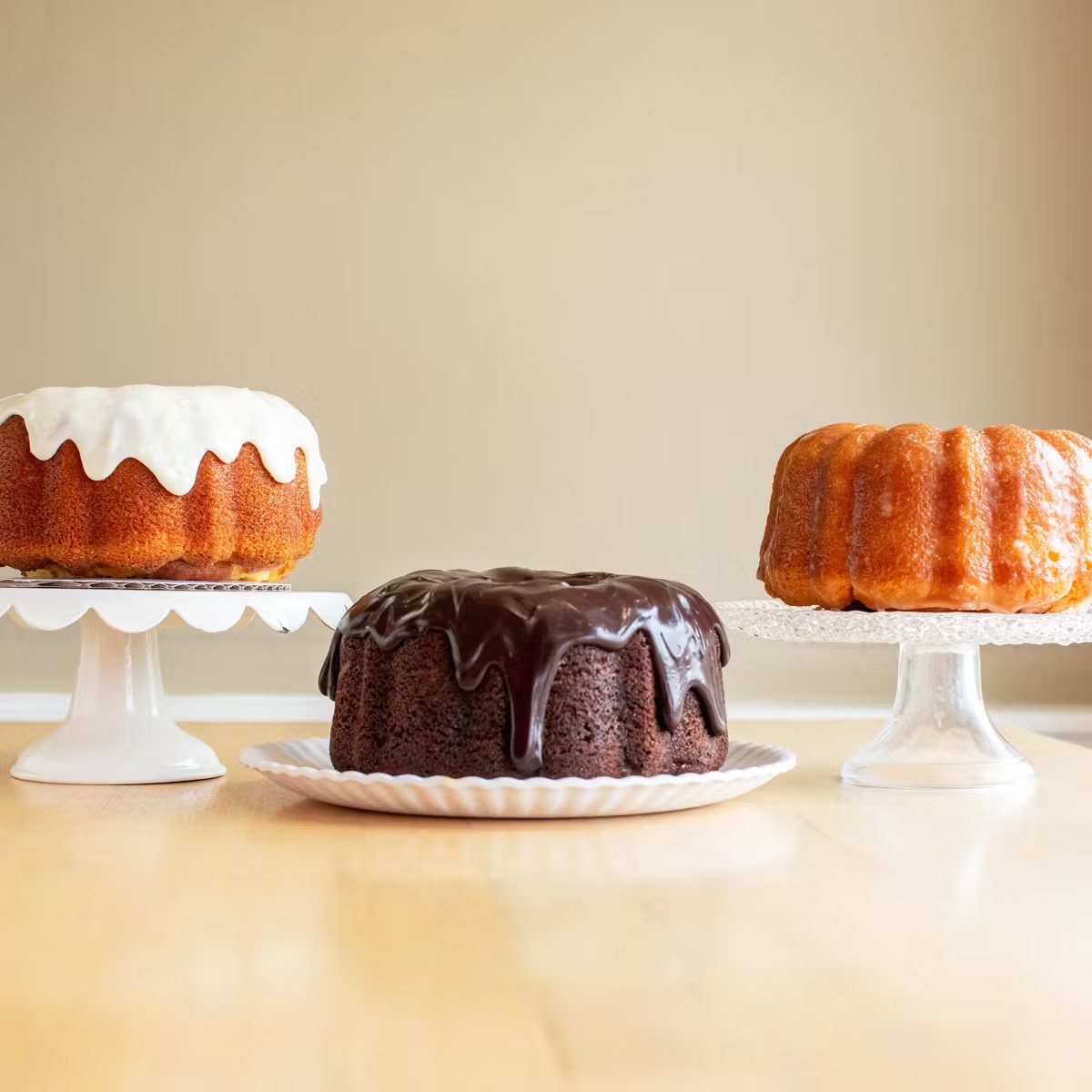 Assorted Mini Cakes - 3 Pack