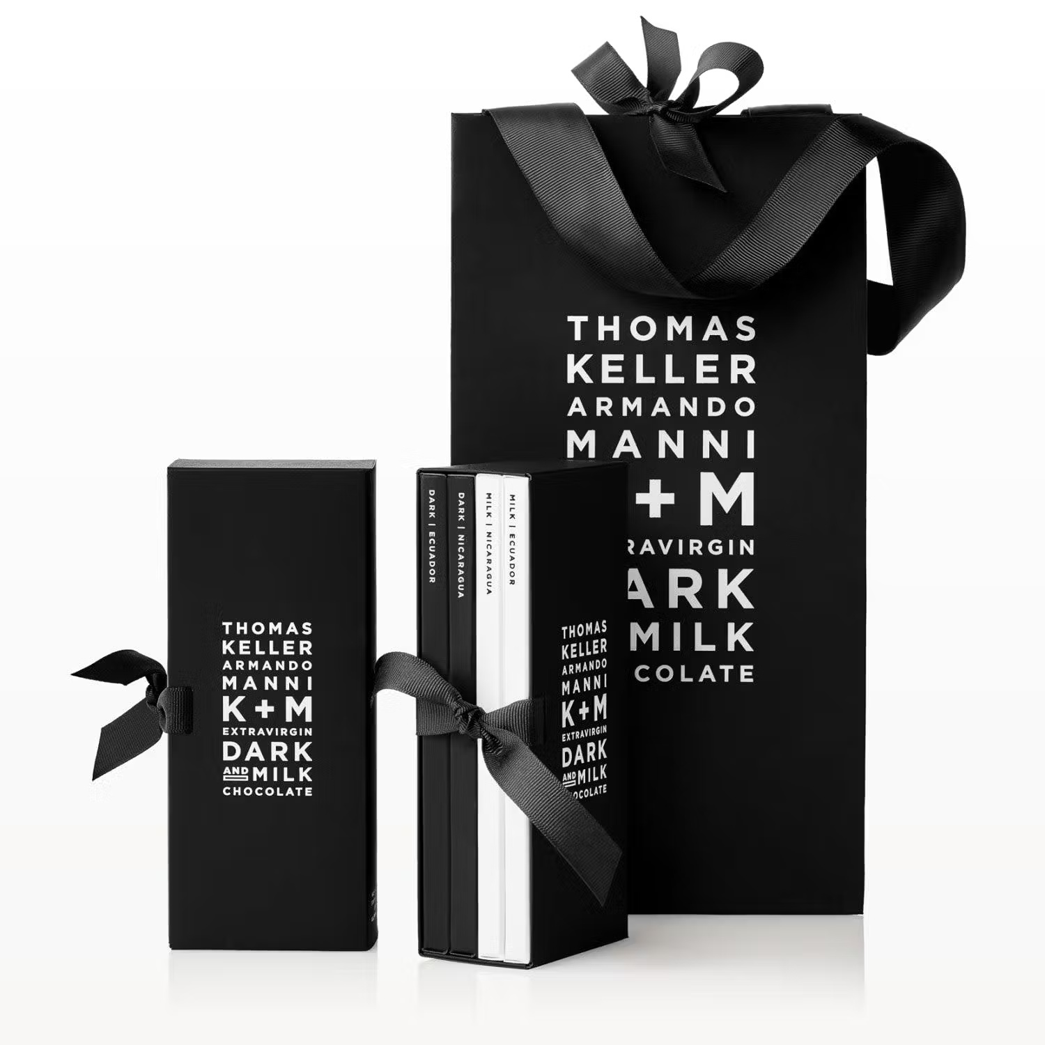 K+M Extravirgin Chocolate Bar Signature Set - 8 Pack