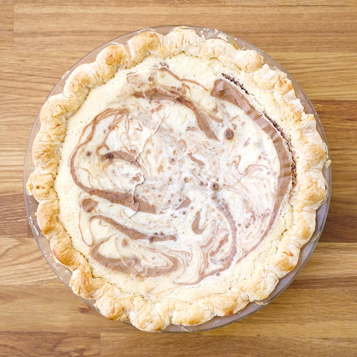 Ebony & Ivory Pie