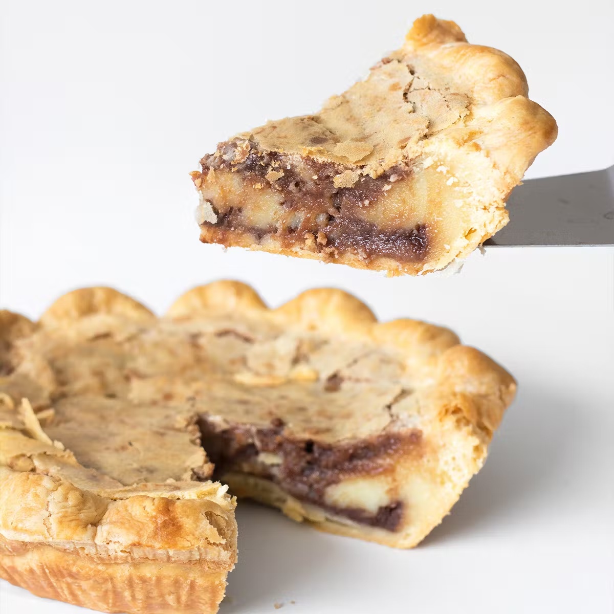 Ebony & Ivory Pie