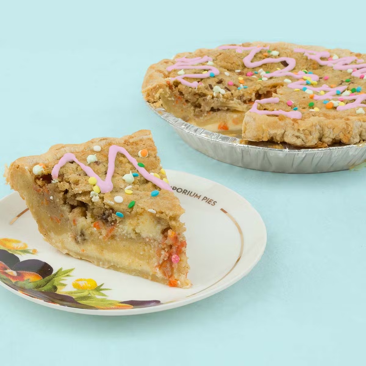 "Bunny Bait" Easter Carrot Cake Pie