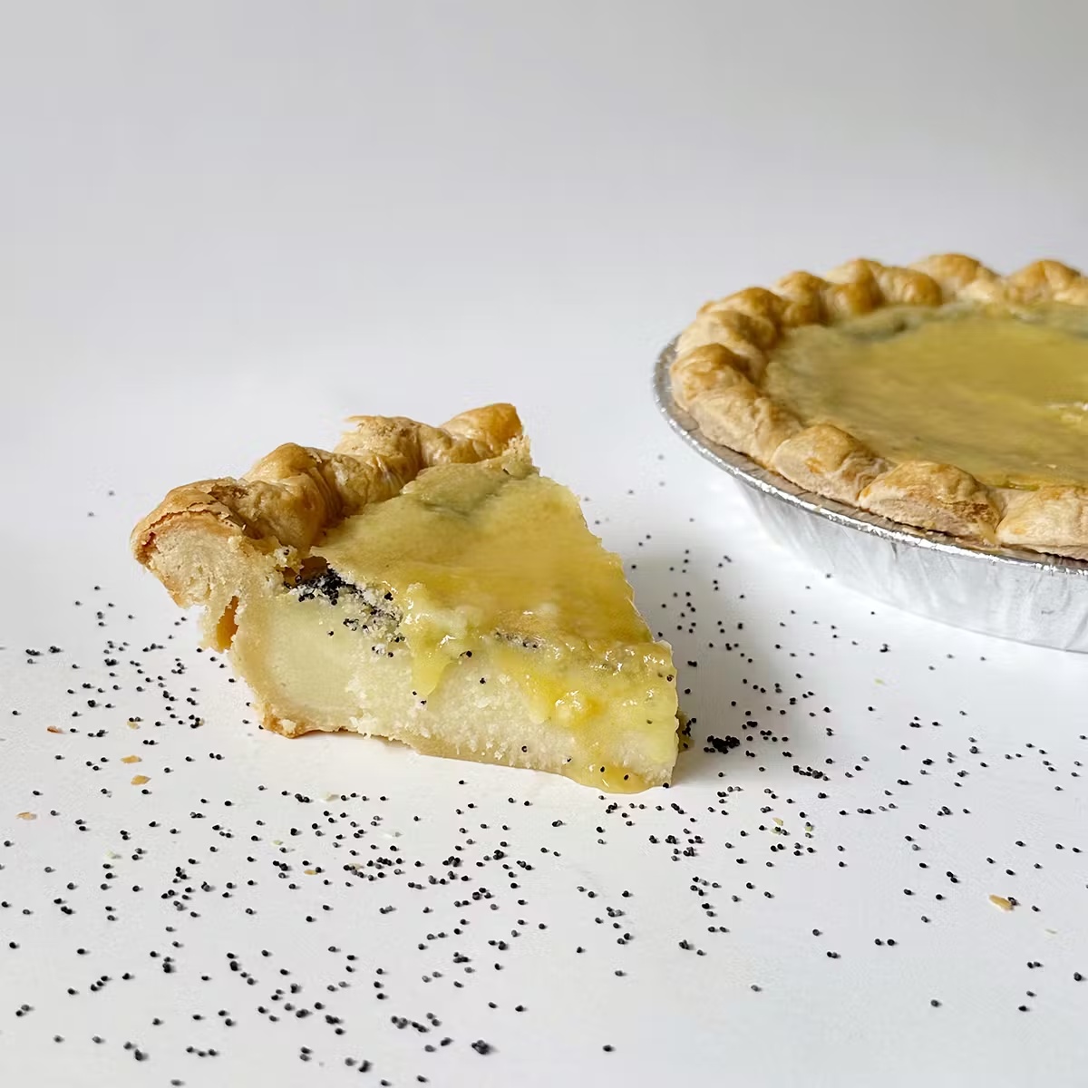 "Glazed & Confused" Old-Fashioned Poppy Seed Pie