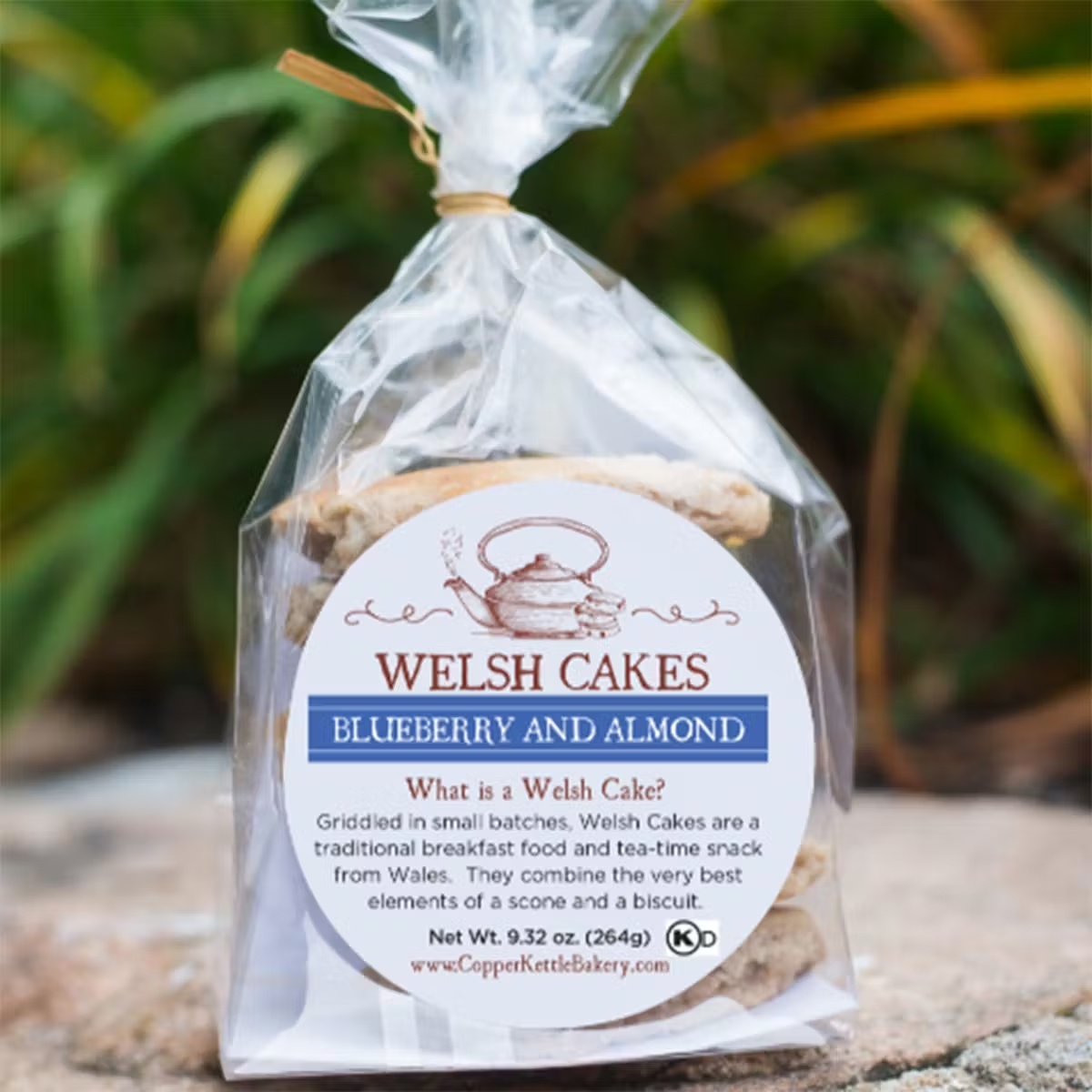 Blueberry and Almond Welsh Cakes - 3 Pack