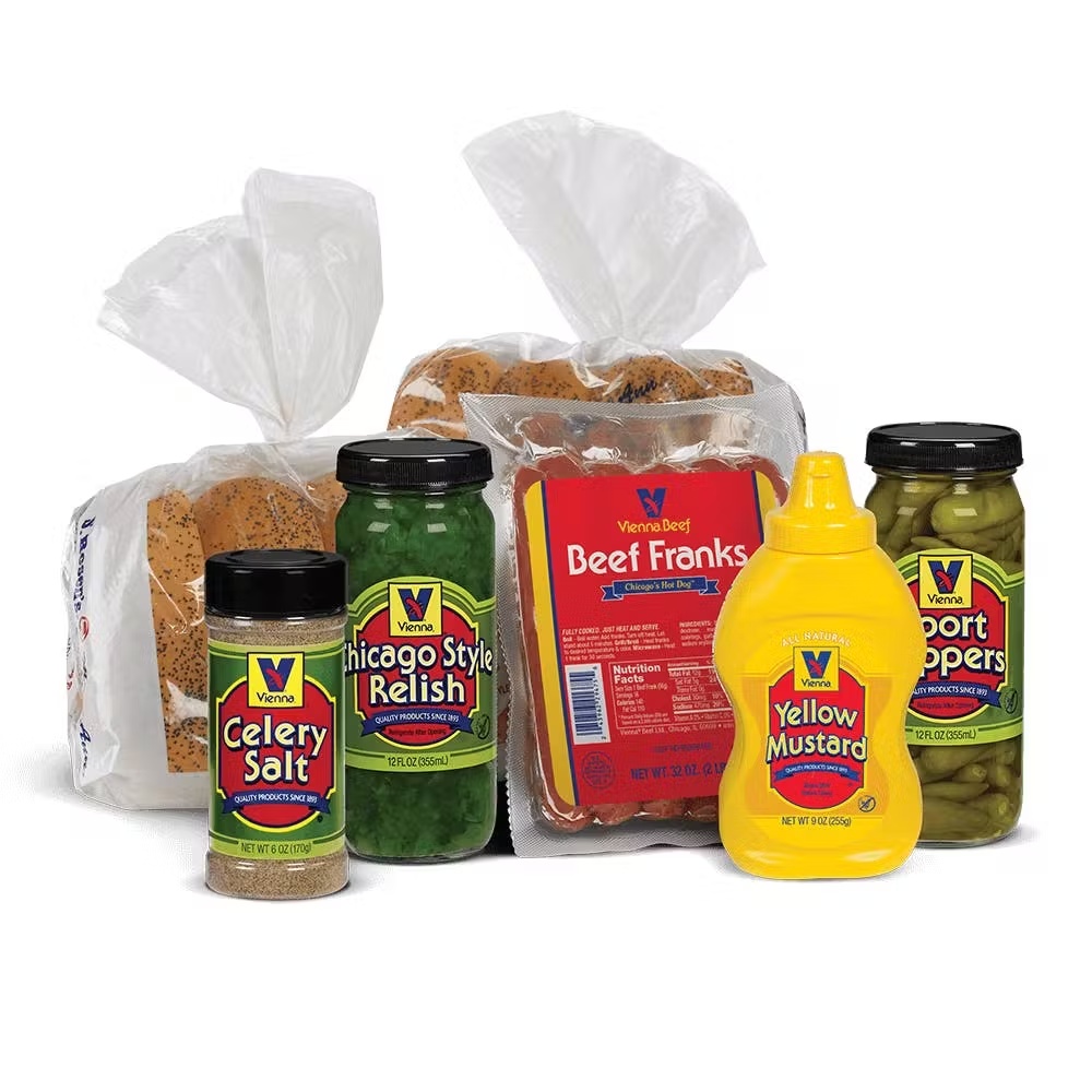 Chicago Style Hot Dog Kit