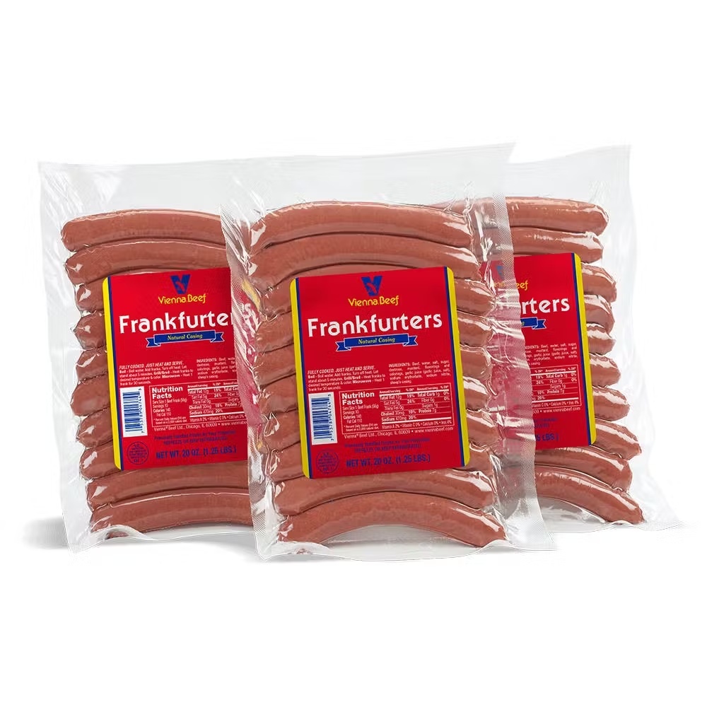 Natural Casing Hot Dog Pack - 30 Pack