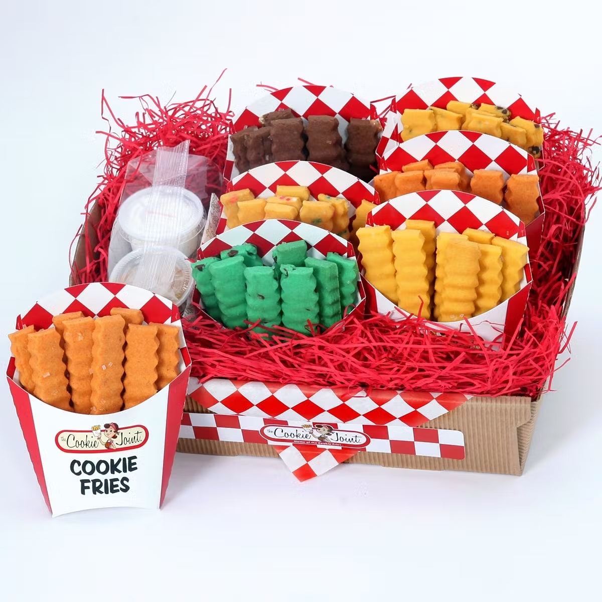 Cookie Fries Gift Basket - 6 Cartons