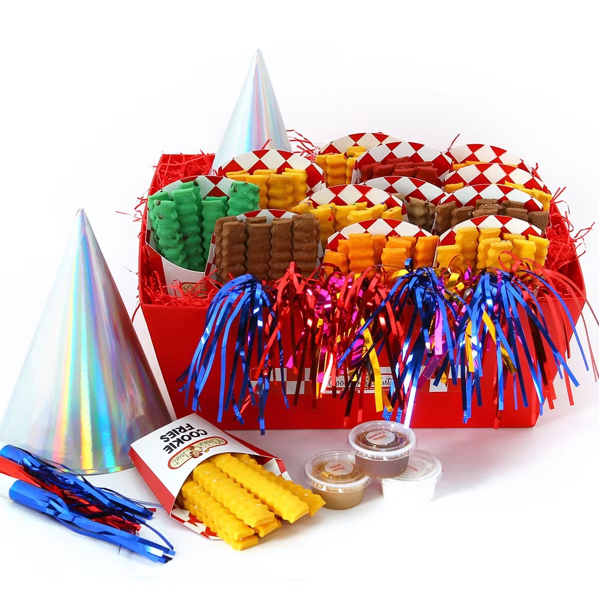 Cookie Fries Party Basket - 12 Cartons