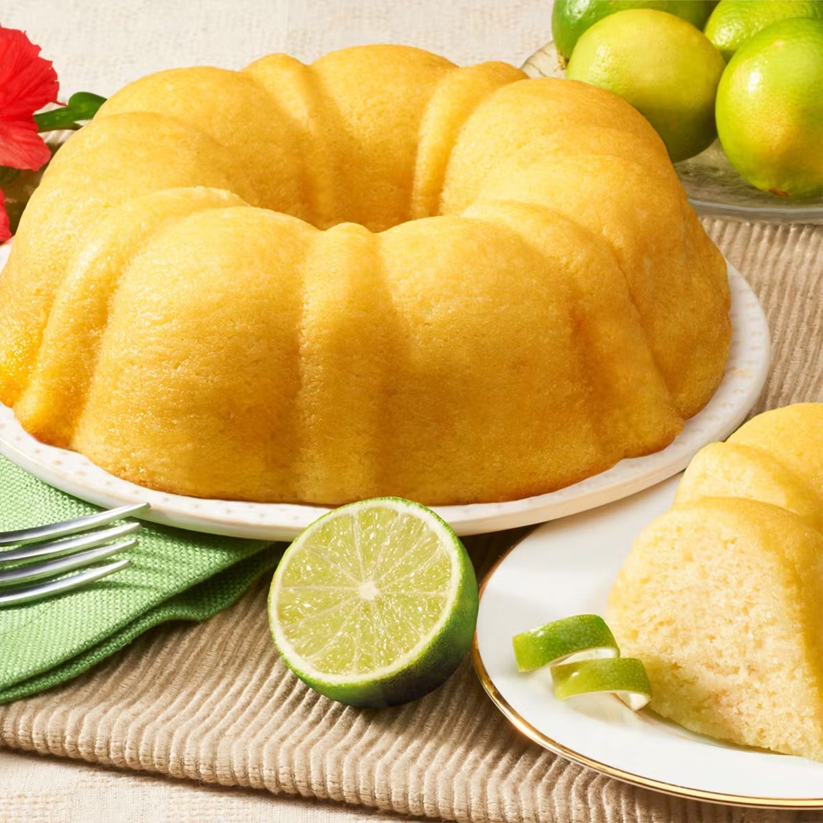 Key Lime Bundt Cake