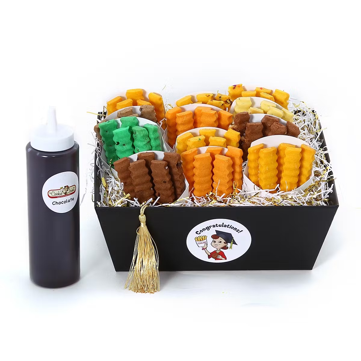 Cookie Fries Graduation Gift Basket