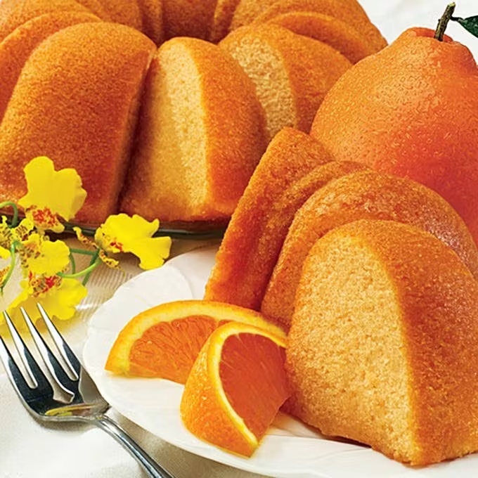 Honeybell Orange Bundt Cake
