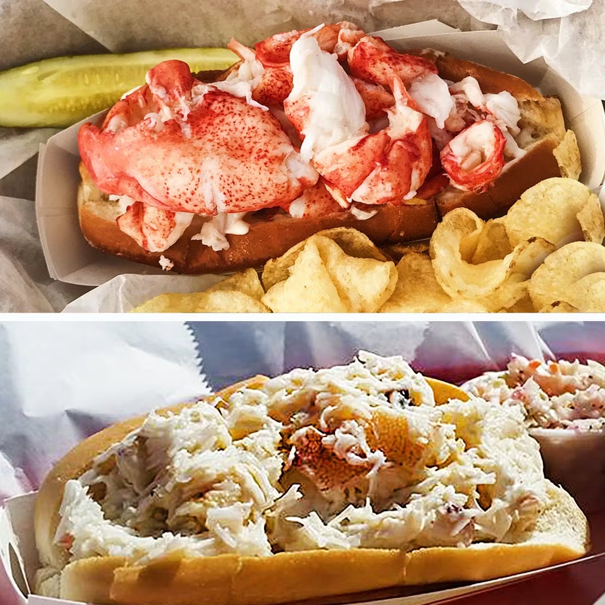 Maine Lobster Roll + Crab Roll Kit