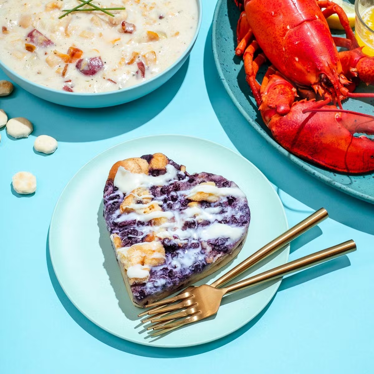 Valentine's Day Complete Lobster Dinner for 2