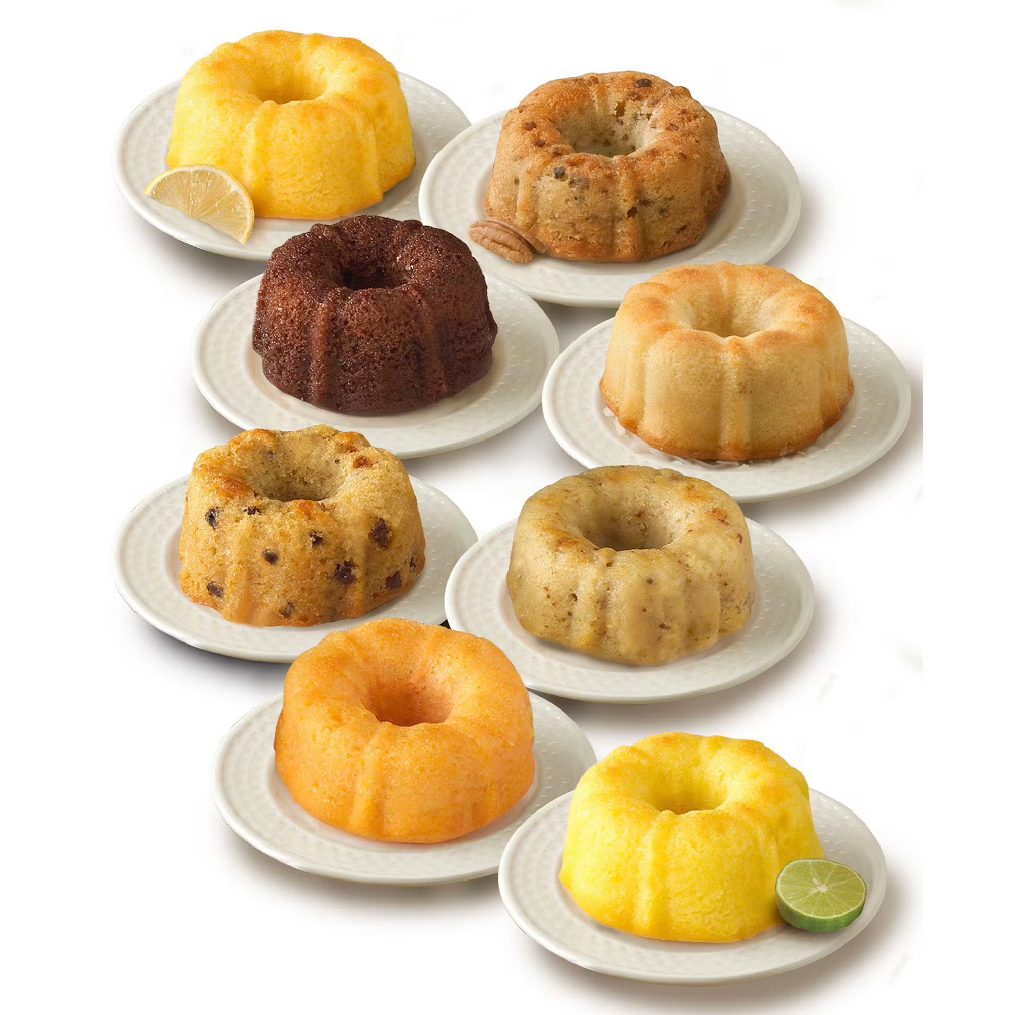 Mini Tropical Cake Sampler - 8 Pack