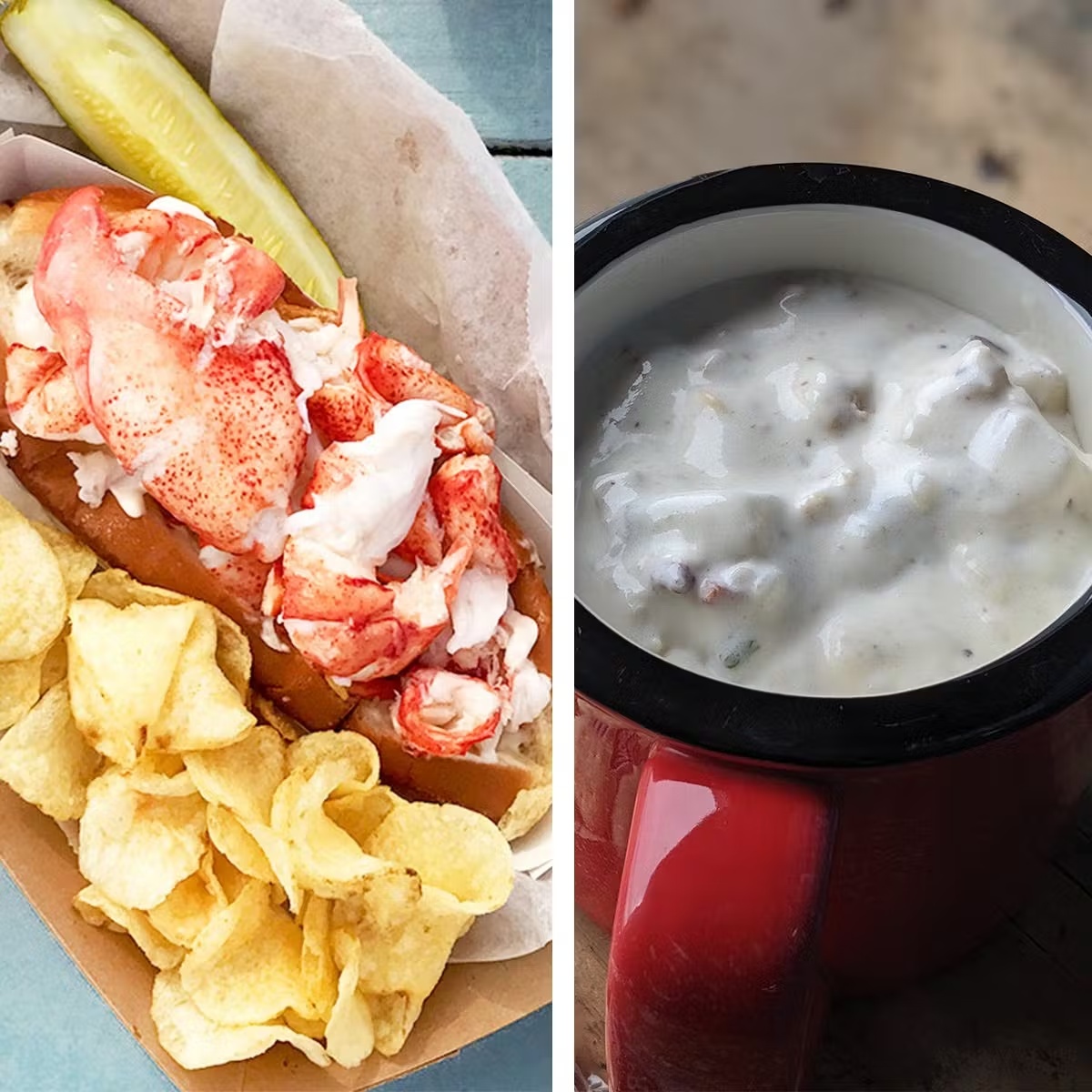 Maine Lobster Roll Kit + Clam Chowder