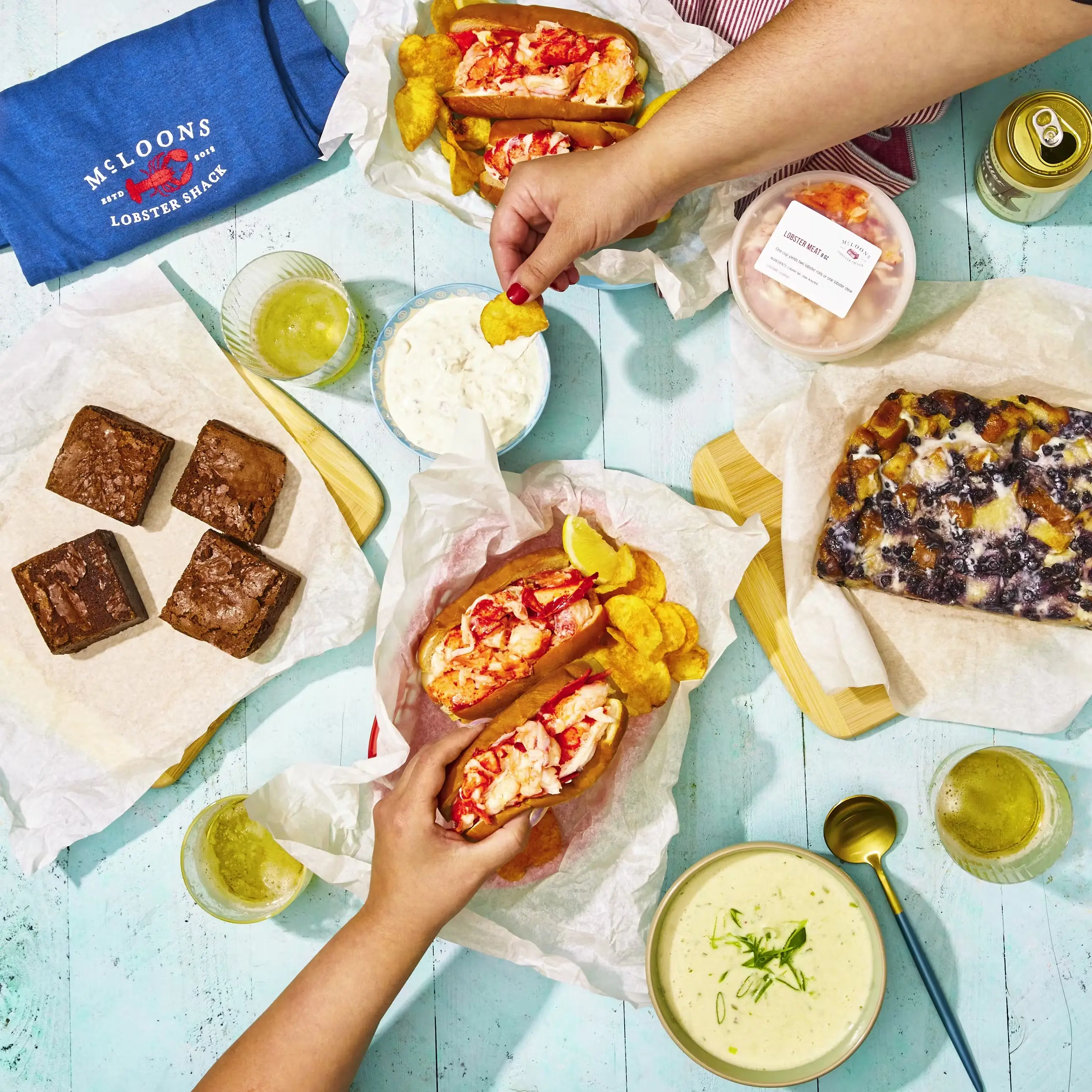 McLoons Maine Lobster Gift Box