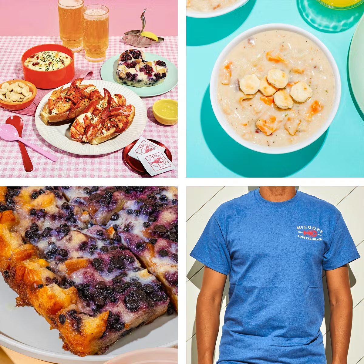 McLoons Maine Lobster + T-Shirt Gift Box