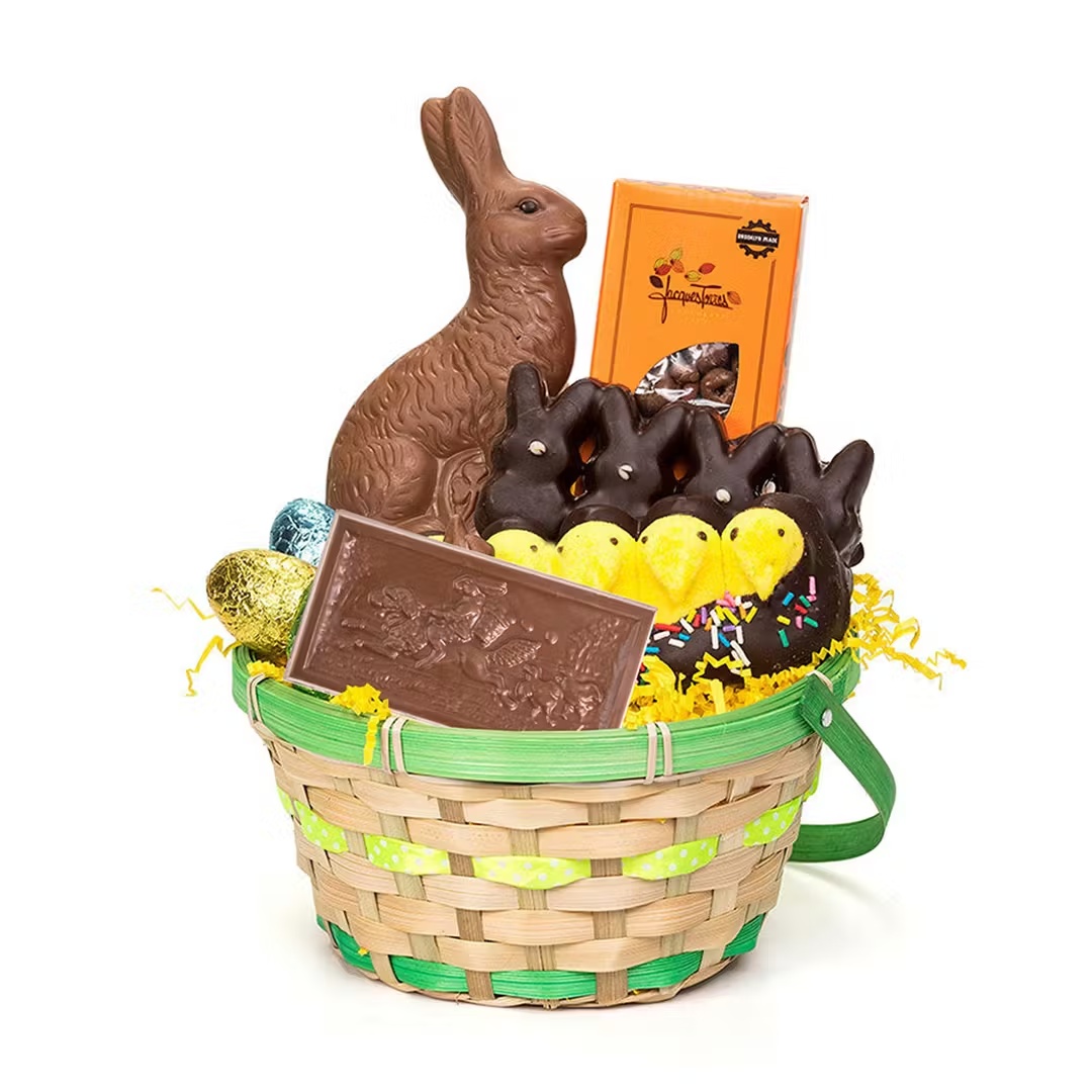 Easter Bunny's Chocolate Delivery Gift Basket