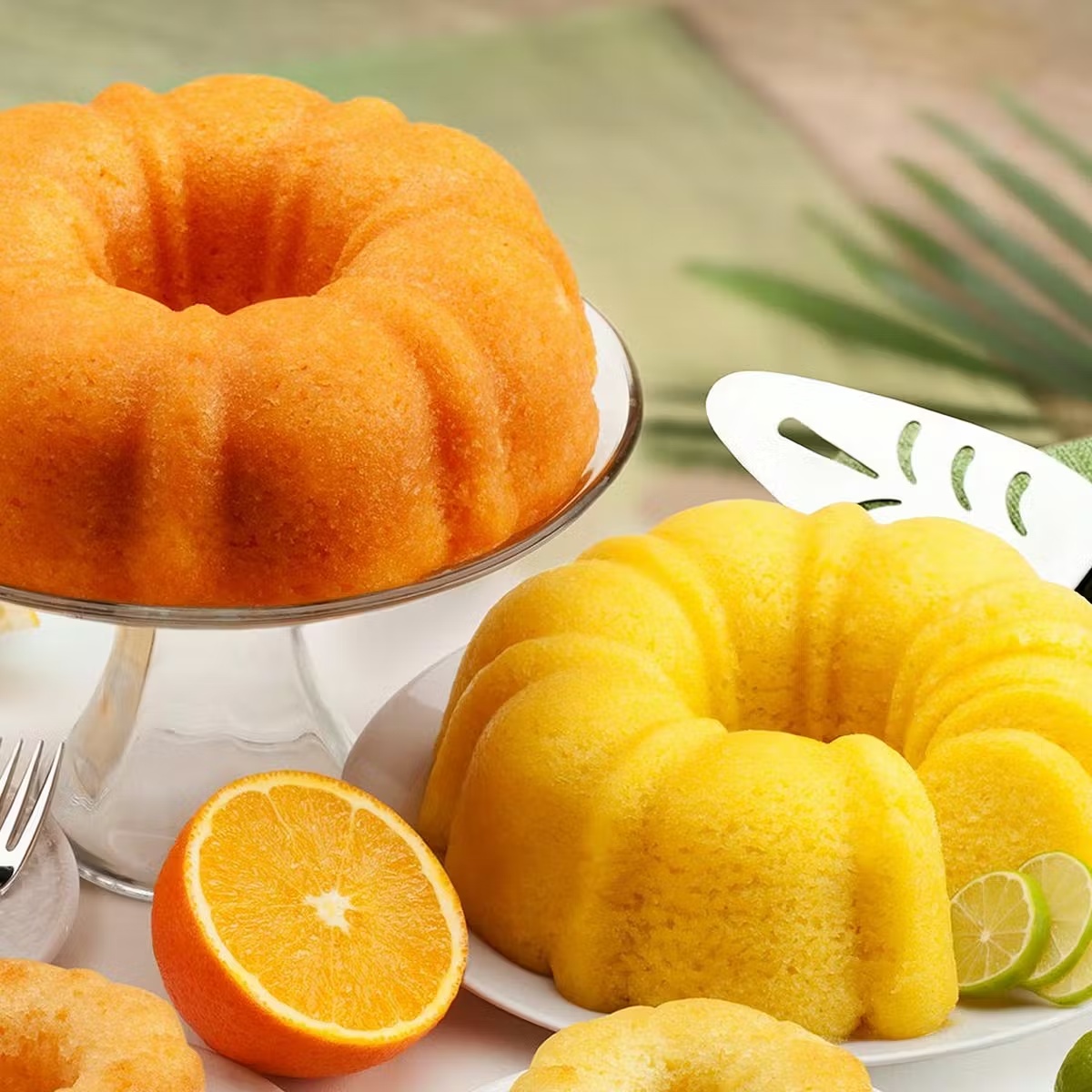 Key Lime Cake & Honeybell Cake - 2 Pack