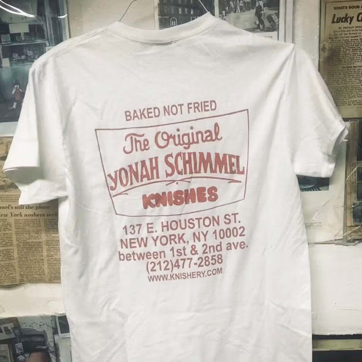 Yonah Schimmel Knishes T-Shirt