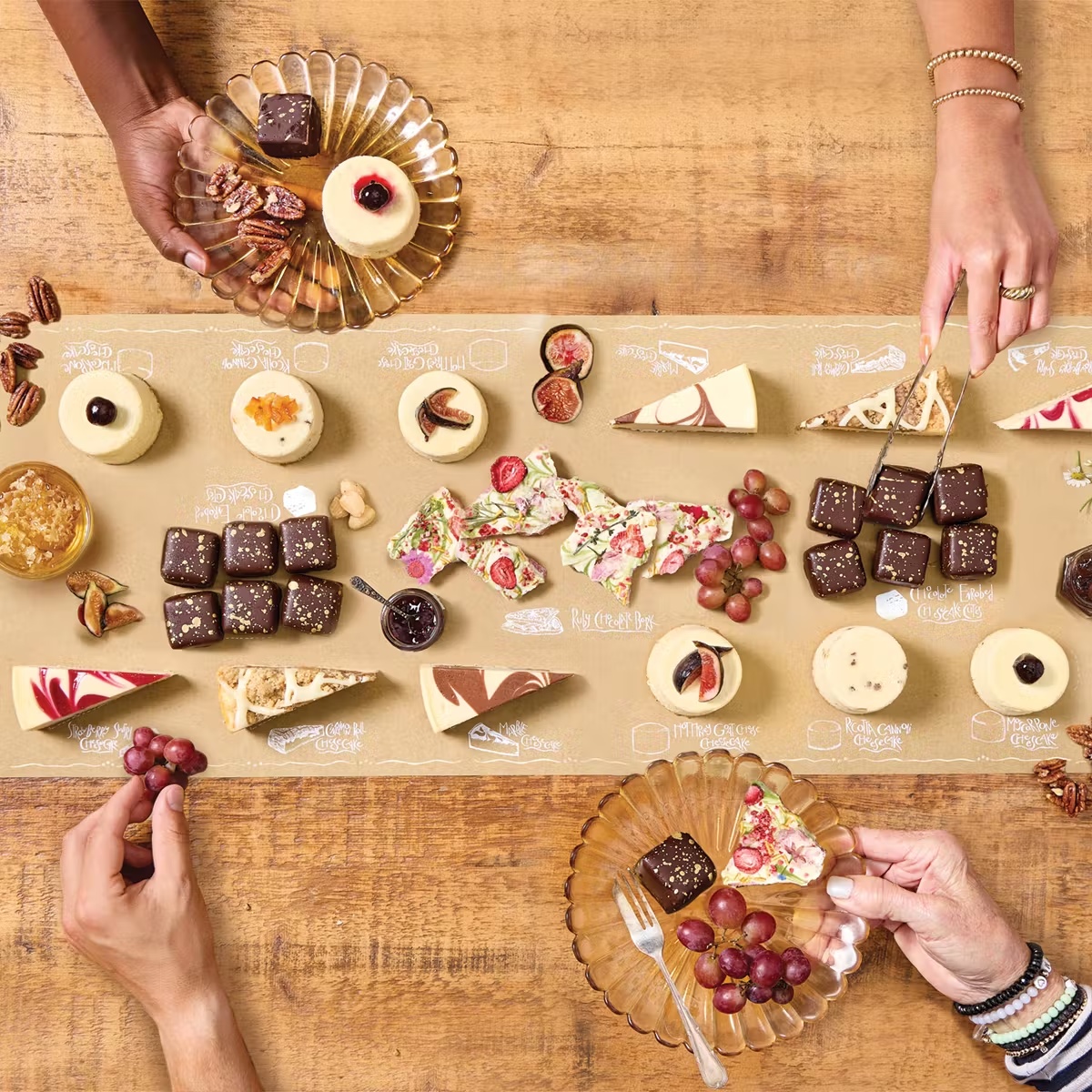 Holiday Cheese(cake) Board