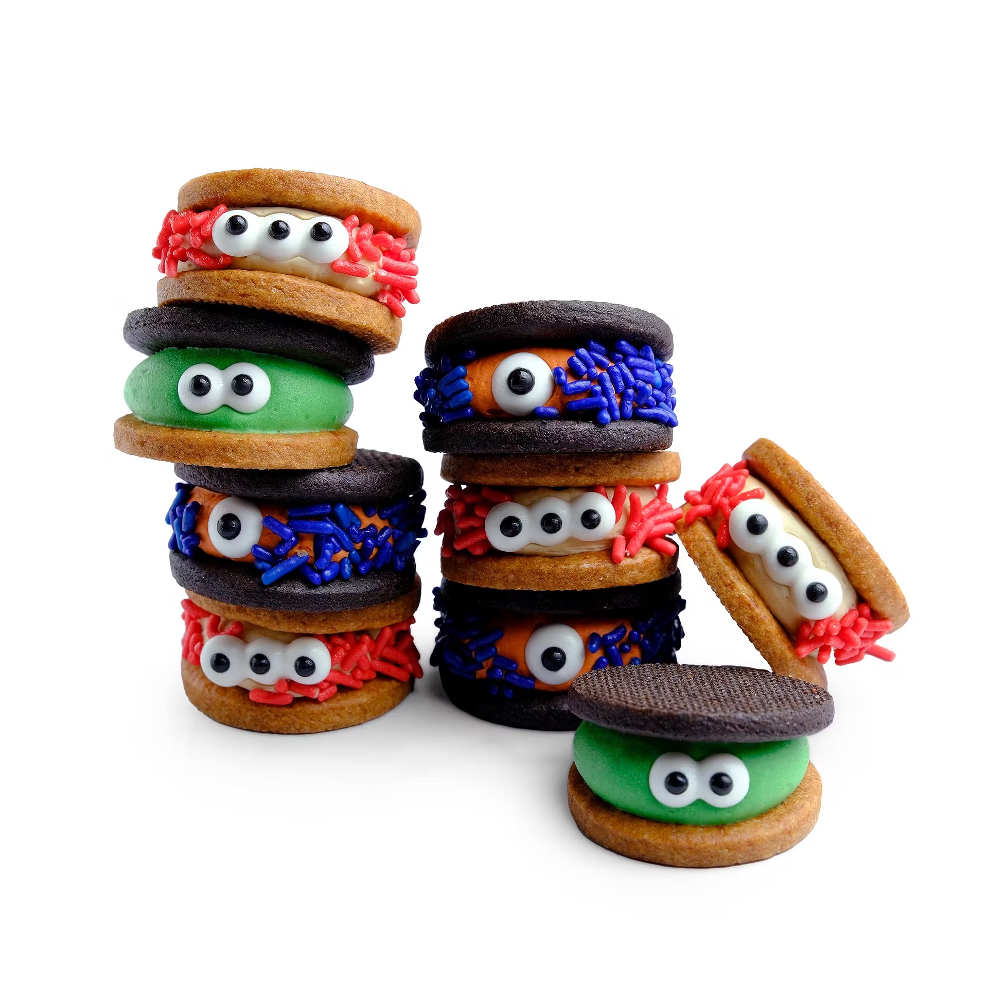 Halloween Cookie Monster Dozen