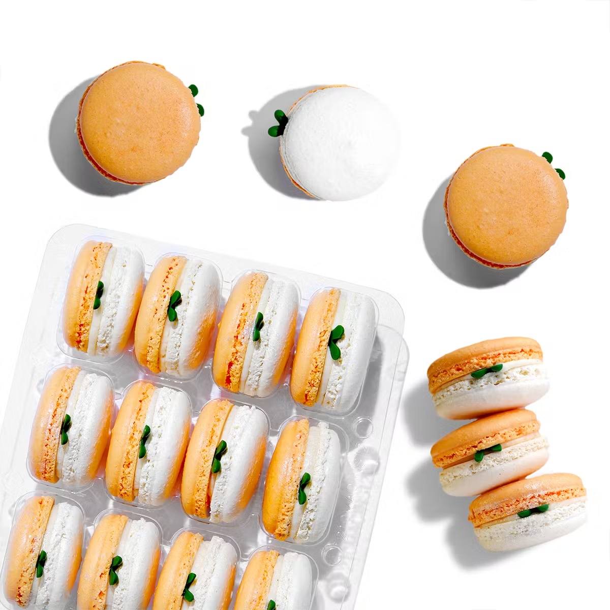 Carrot Cake Macarons - 12 Pack