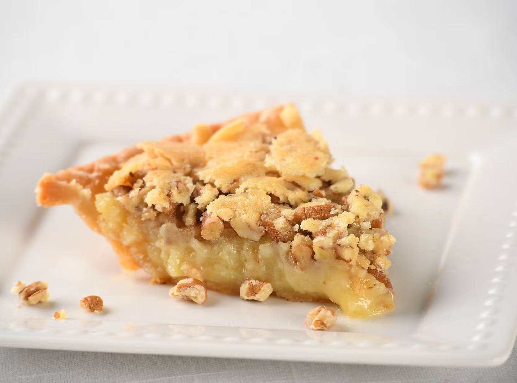 Custard Pecan Pie