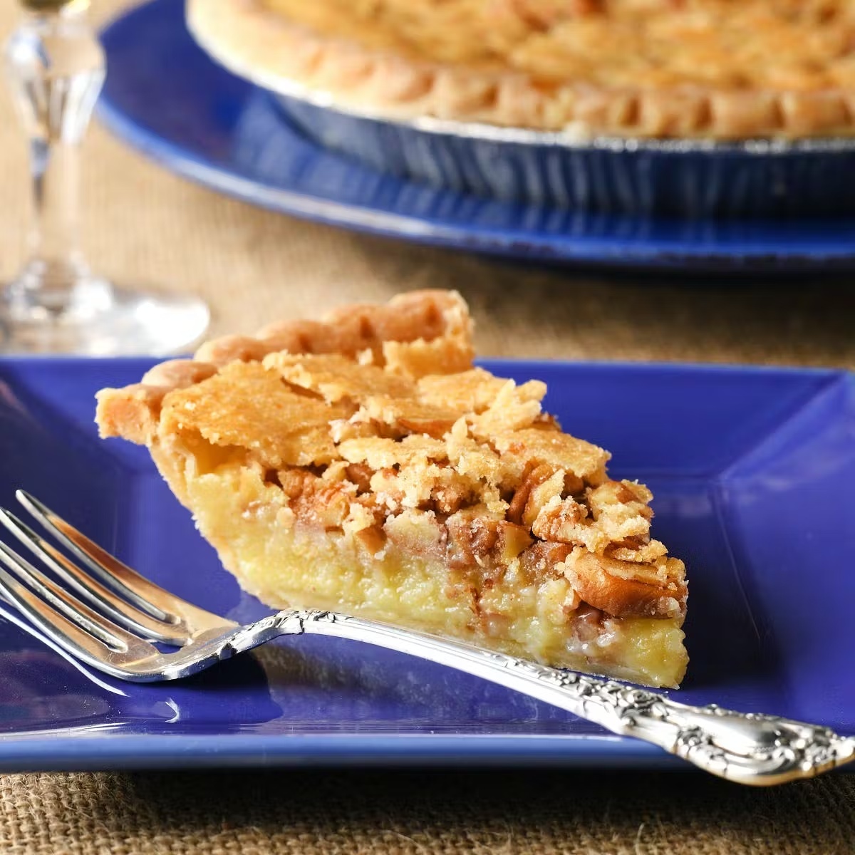 Custard Pecan Pie