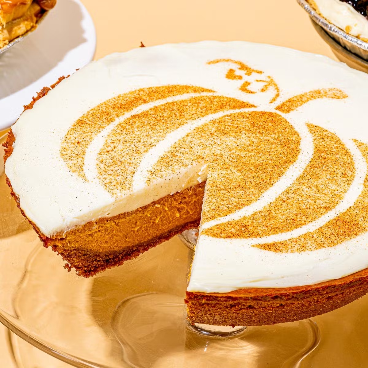 Seasonal Pumpkin Pie Cheesecake