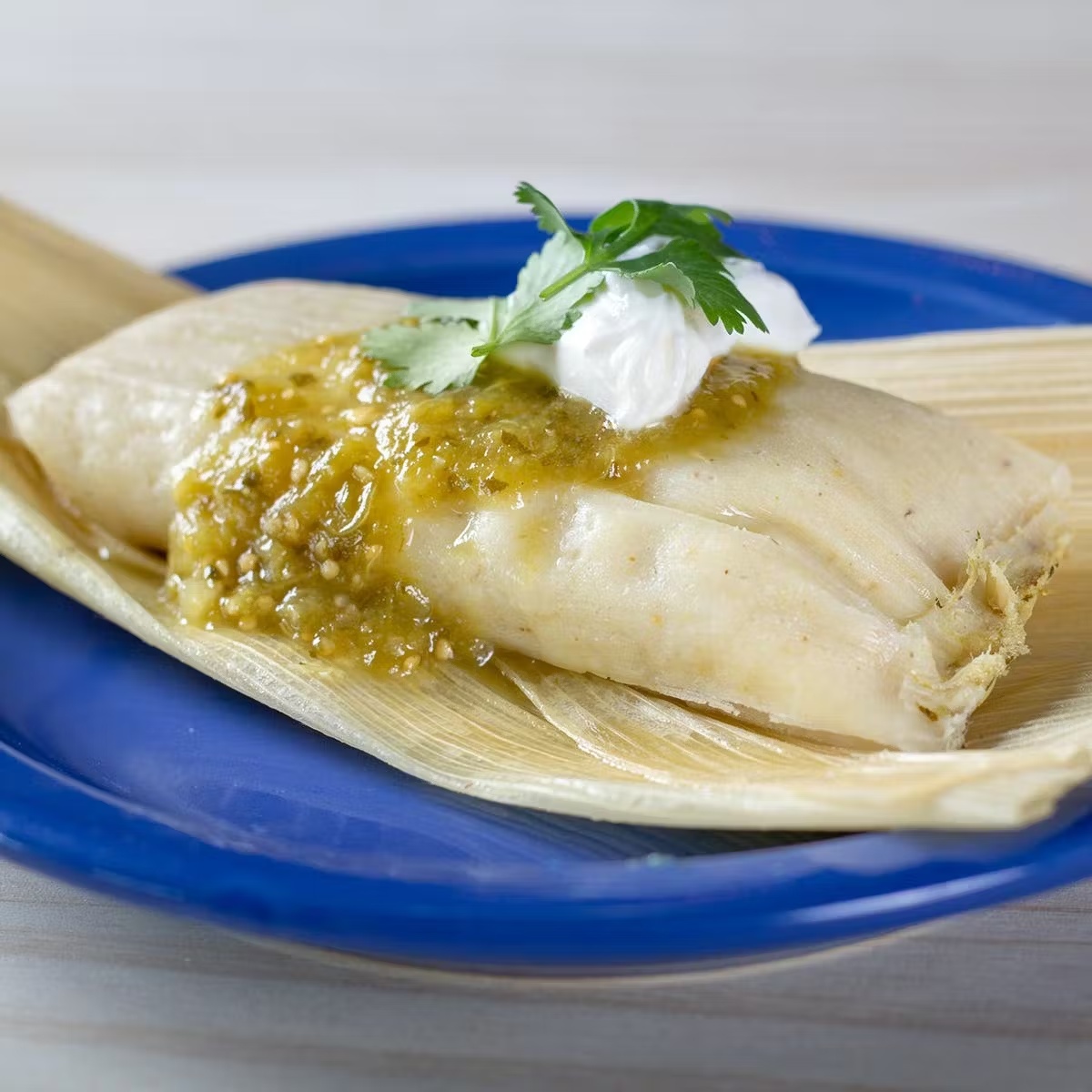 Verde Chicken Tamales