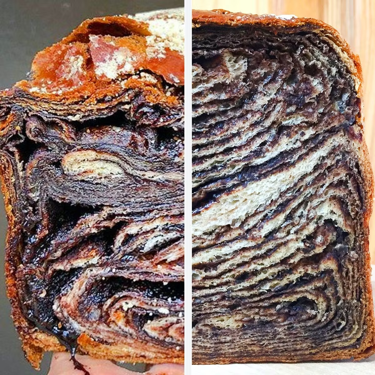Double & Light Chocolate Babka Combo