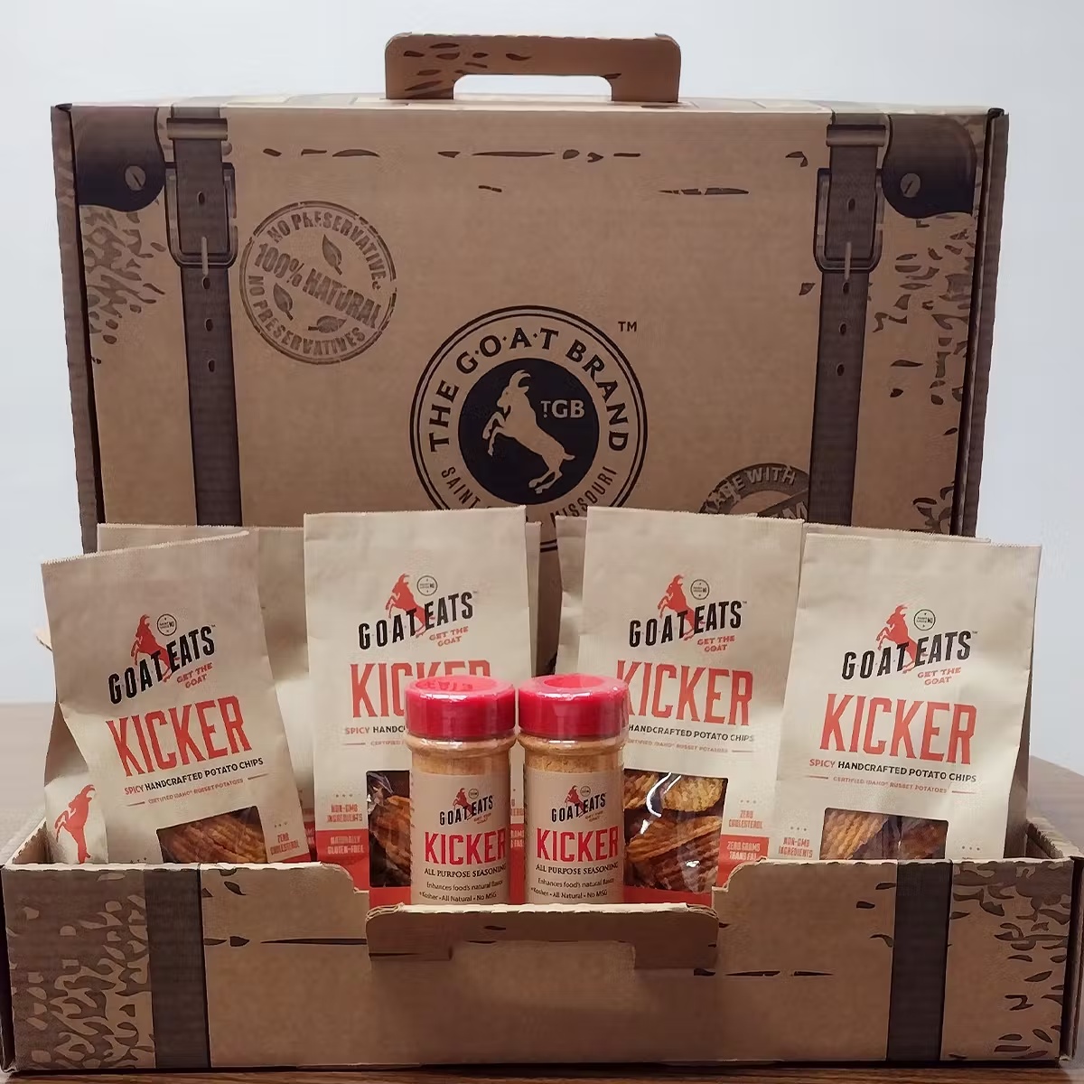 Kicker Chips & Seasonings Suitcase Sampler