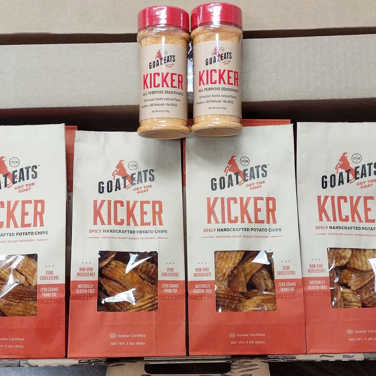 Kicker Chips & Seasonings Suitcase Sampler