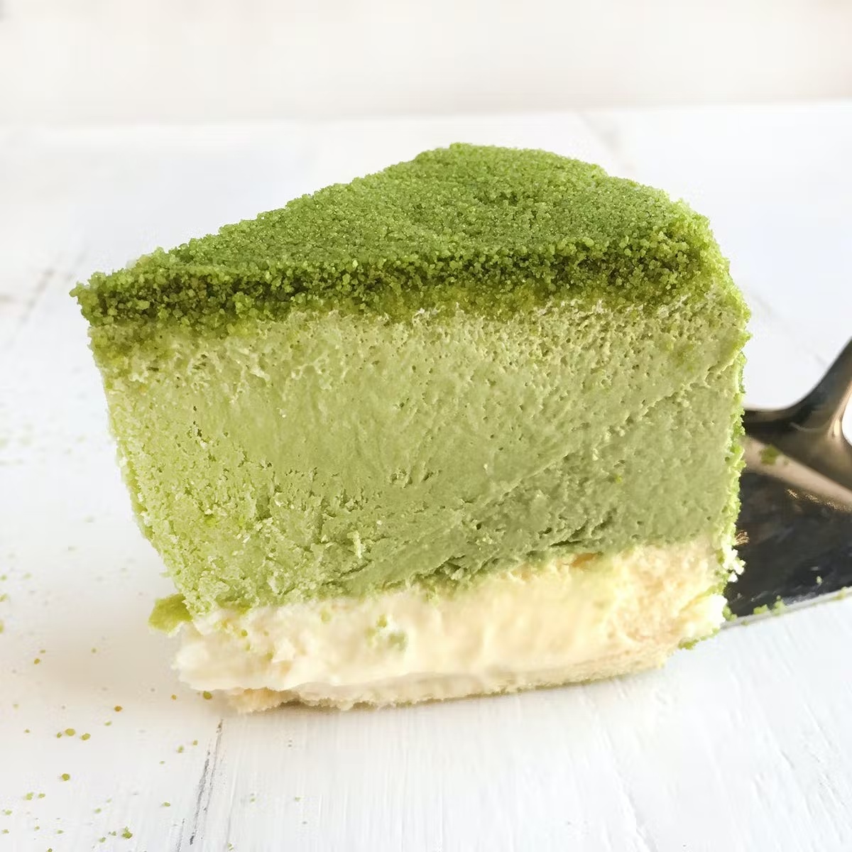 Fancy Green Tea Cheesecake