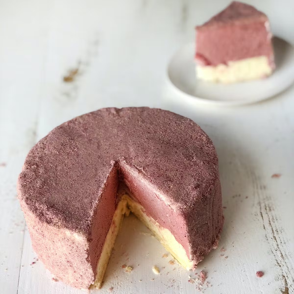 Fancy Strawberry Cheesecake