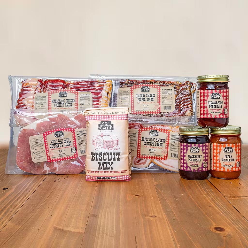 Food Explorer Kit: Biscuits + Jam + Bacon + Ham Box