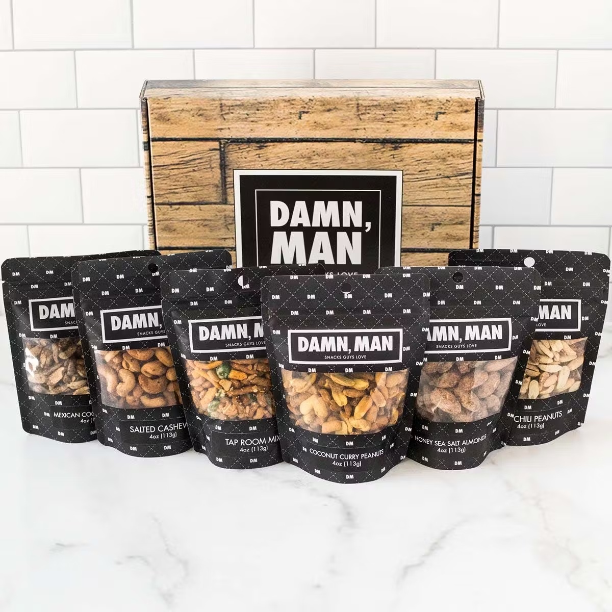 Damn Man - Manly Nut Box