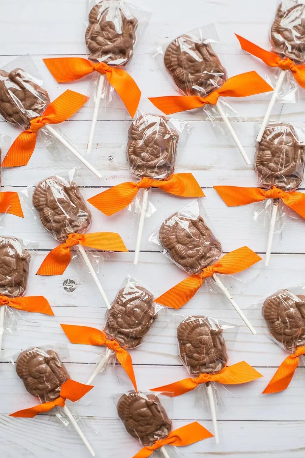 Milk Chocolate Turkey Lollipops - 10 Pack