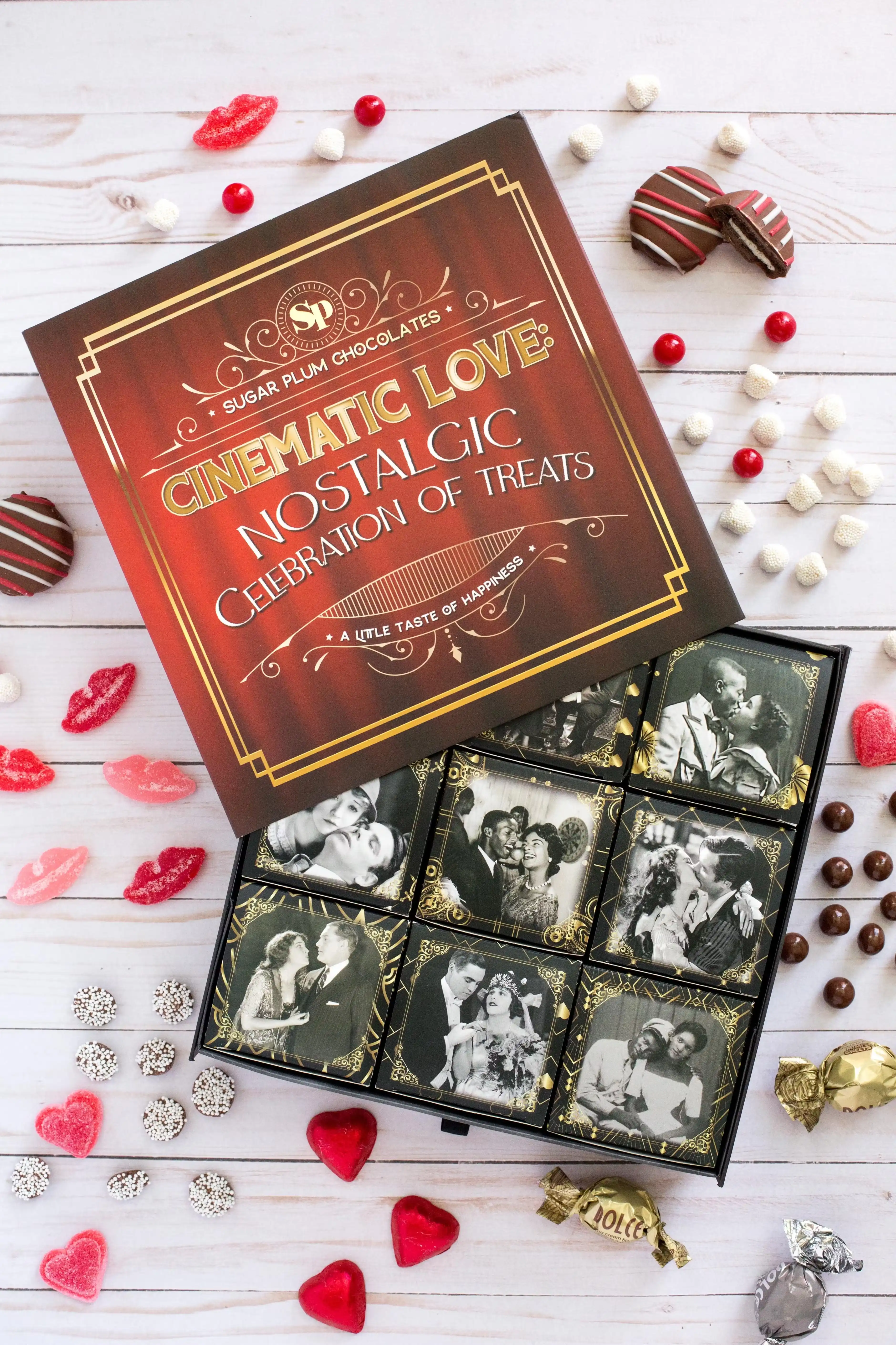 Cinematic Love: Nostalgic Celebration of Treats - 9 Pack