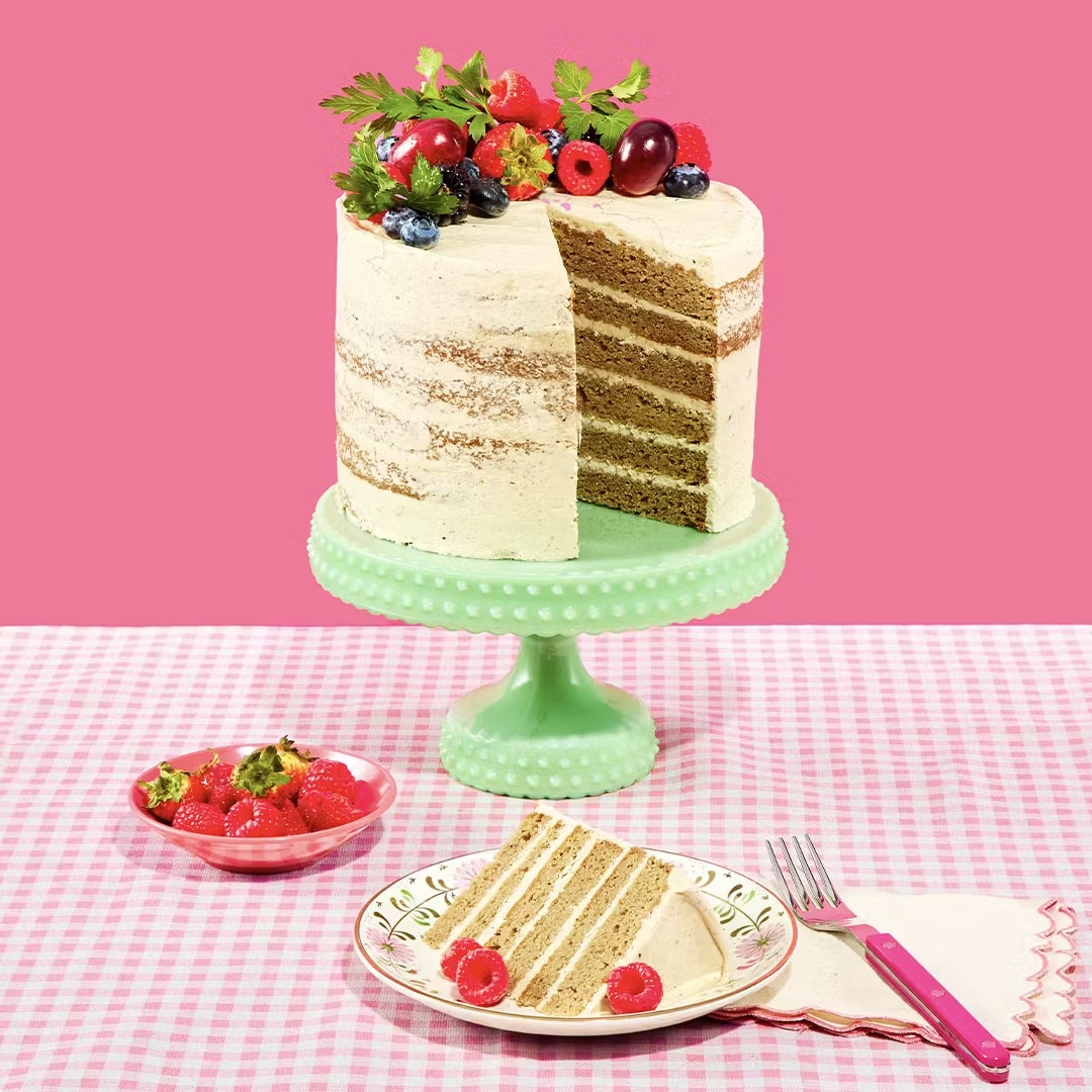 Gluten-Free Vanilla Maple Cake