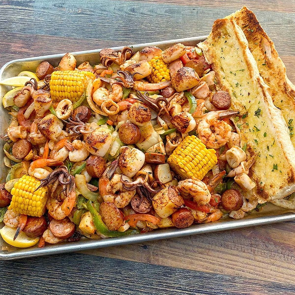 San Pedro Seafood Feast for 2-4