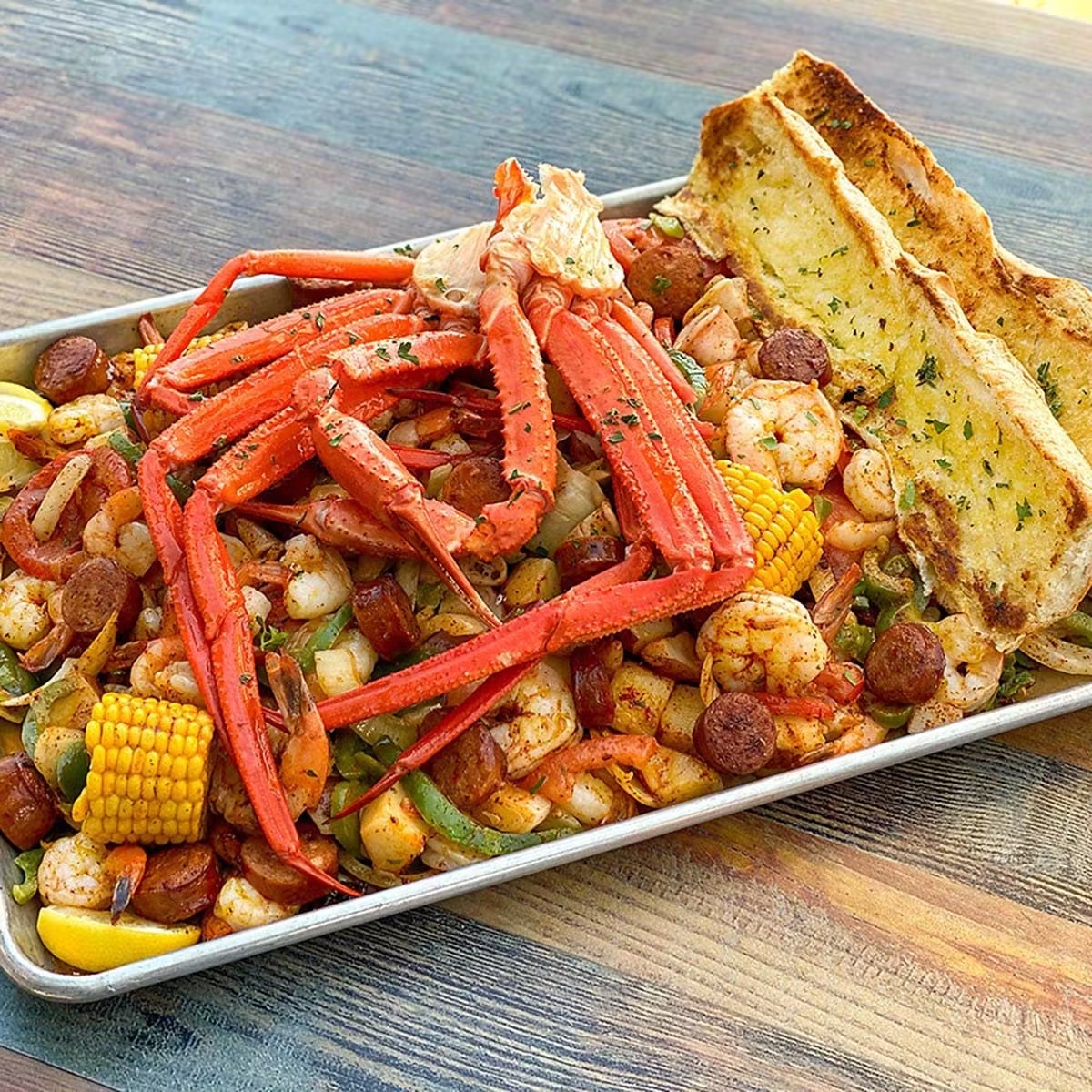 Snow Crab + Shrimp Celebration Tray for 2-4