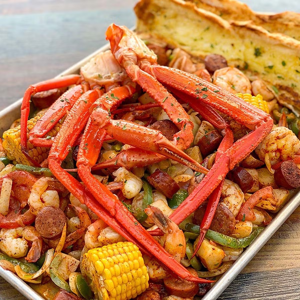 Snow Crab + Shrimp Celebration Tray for 2-4